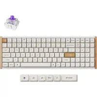 Keychron K4 HE toetsenbord Nebula special edition wit