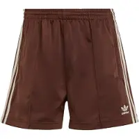 Adidas Broek 'Firebird' chocoladebruin / wit