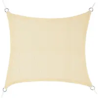 Faura Markies , beige, 3,6 x 3,6 meter, ruitpatroon