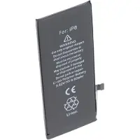 AccuCell Accu geschikt voor Apple iPhone 8, Li-Polymer, 3,82V, 1980mAh, 7,6Wh, hoge capaciteit, ingebouwd, zonder gereedschap