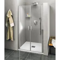 Polysan Zoom Line pendeldeur 80cm chroom