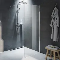 Riho Novik Z400 inloopdouche 115cm chroom