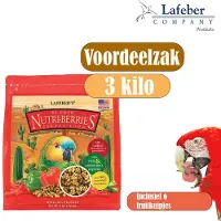 Lafeber Nutri-Berries El Paso Pagegaai - Voordeelzak 3 kg