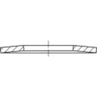Toolcraft 137451 Schijfveren Binnendiameter: 30.5 mm DIN 2093 Verenstaal 100 stuk(s)