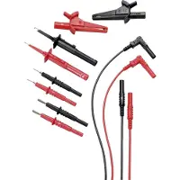 Gossen metrawatt Veiligheidsmeetsnoerenset Banaanstekker 4 mm Banaanstekker 4 mm 1.20 m Zwart, Rood 1 stuk(s)