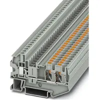 Phoenix Contact 3211859 Doorgangsklem 6.2 mm Spanveer Grijs 50 stuk(s) Piece