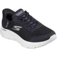 SKECHERS Slip-on 'Slip-Ins: GO WALK Flex - Grand Entry' zwart gemêleerd