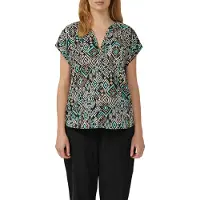 s.Oliver Blouse blauw / zwart / wit