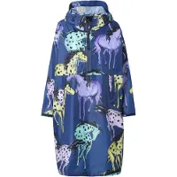LAURASØN Functionele jas blauw / lichtblauw / geel / lila / zwart