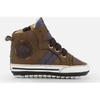 Shoesme Babyschoenen groen Leer Maat 19