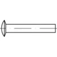 Toolcraft 112345 Lensklinknagel (Ø x l) 6 mm x 16 mm Staal 500 stuk(s)