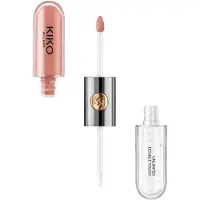 KIKO Milano Unlimited Double Touch 102, Liquid Lipstick met Stralende Finish in Twee Stappen. Tot 12 Uur Langdurig.