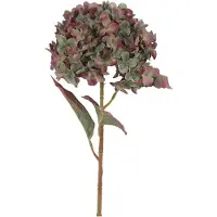 Countryfield Kunstbloem paniculata hydrangea L groen groen Kunststof Kunstbloem