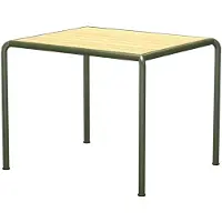 Houe Tuintafel Avanti Dining Table Pine Olive Green 83 x 98 cm