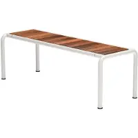 Houe Tuinbank Avanti Bench Medium Thermo Ash Muted White
