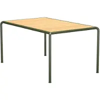 Houe Tuintafel Avanti Dining Table Pine Olive Green 153 x 98 cm