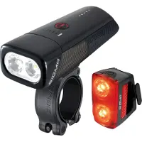 Sigma verlichtingset Buster 1100 Led usb-c 1100 lumen + Buster RL 150 Flash Led usb-c achterlicht met remlicht