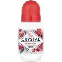 Crystal - Mineral-Enriched Deodorant Roll-On - Pomegranate - Vegan - 66 ml