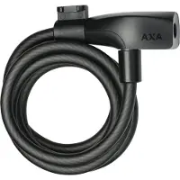 Axa Kabelslot Resolute 150/8 - Zwart - Lengte 150cm Ø8mm