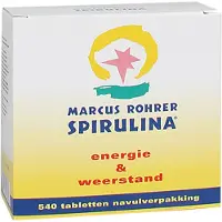 Marcus rohrer Spirulina navulverpakking (540 tabletten)