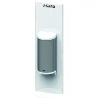 Saro Desinfectie zuil hangend, dispenser volautomatisch 12V, RVS Wit, 18x16x60cm