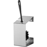 Mediqo-Line Toiletborstelhouder voor wandmontage met kuns...