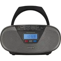 Aiwa Draagbare Radio CD - - BBTU-400BK - Zwart - 6W - Bluetooth - FM