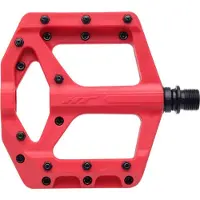 HT Components Supreme-C PA32A Red Flat Pedal Pair