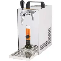 KLASEBO Biertap - PYGMY 25/K - met membraanpomp, 1-kraan roestvrijstalen droogkoeler, 35 liter/h - Biertap, Beertender, Thuistap, Bierkoeler, Green Line