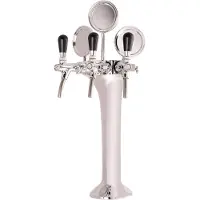 Ich-zapfe Tapzuil, chroom 3-voudig, elegant, "topkwaliteit!" (Pakket prijs)