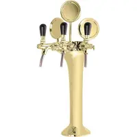 Ich-zapfe Tapzuil - Goud - Elegant - 3-kraans - Topkwaliteit - (Pakketprijs)