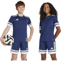 Adidas Functioneel shirt 'Squa25' marine / wit