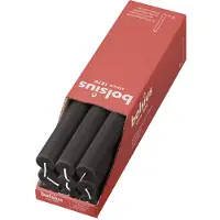 Bolsius Rustiek tafelkaars grijs 9st. grijs Wax Bolsius Kaars
