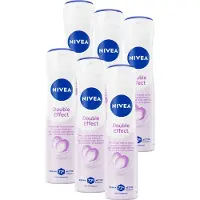 Nivea Double Effect Anti-transpirant Deodorant Spray - 72 uur Bescherming - Voordeelverpakking - 6 x 150 ml