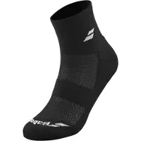 Babolat Tennissok Unisex Quarter 3 Pairs Pack Black Black-Schoenmaat 47 - 50