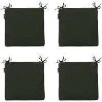 Madison zitkussen green canvas eco+ ca. set van 4