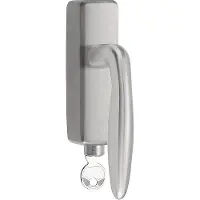 Formani Basics LB18H-DKLOCK-O draaikiepgarnituur afsluitbaar - mat RVS