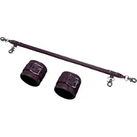 Fifty Shades of Grey - been spreider met enkel boeien - paars