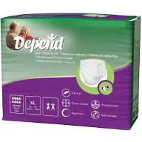 Depend Slip totaal super+ maat XL (15st)