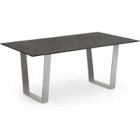 NIEHOFF SITZMÖBEL Niehoff zitmeubel Primus tafel trapeze sledevoet
