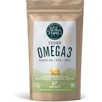 Ekopura Vegan Omega 3 Algenolie - DHA + EPA, 280mg, 90 capsules