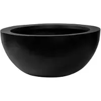 Pottery Pots Bloempot Natural Vic Bowl L Black 60 x 28 cm