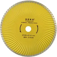 GEKO Diamant-Trennscheibe, TURBO PLUS, 230x8x22mm