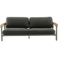 Royal Garden Kemo tuin loungeset 4-delig aluminium/sunbrella/teak