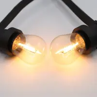 LumenXL Prikkabel set met dimbare 1 watt LED filament lampen