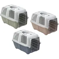Aimé Transport crate - AIMÉ - PRATIKO for Dogs and Cats in Plastic. 48 x 31 x 32 cm. Metal door