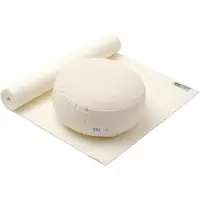 Yogistar Yoga-Set Starter Edition - Meditatie (Yoga mat + meditatiekussen) white Fitness-set YOGISTAR