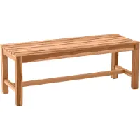 Möbilia Tuinbank teak natuur