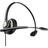Plantronics POLY Headset EncorePro HW710 - Bedraad - Boven het hoofd ontwerp - Mono kanaal - Supra-auraal - 150 Ohm - Frequentie 100 Hz/6,80 kHz