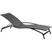 Diamond Garden Valencia ligbed van roestvrij staal met Sunproof sling